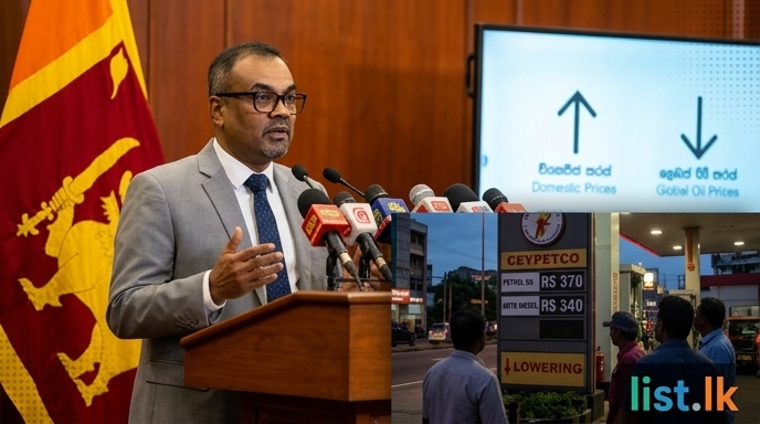 Sri Lanka Fuel Prices Static Despite Global Oil Drop