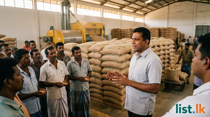 Sri Lanka Assured of Rice Supply; Govt Allocates Rs. 100 Cr for Storage, Considers Imports