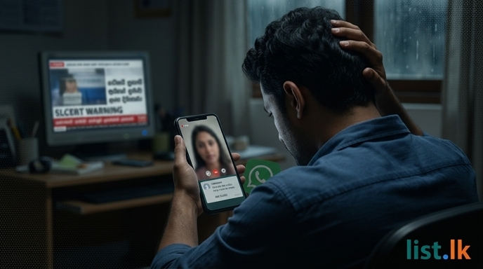 SLCERT Issues Dual Warning on WhatsApp Scams: Video Extortion and Impersonation Tactics