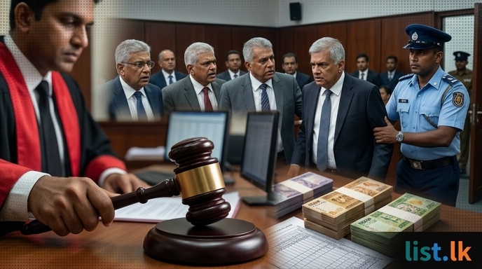 Court Orders Arrest of Senior Officials in LKR 13 Billion Bank Fraud Probe