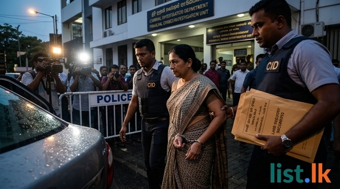 Colombo Land Registrar Arrested in Property Fraud and Forgery Racket