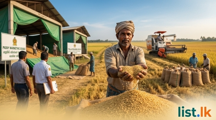 Sri Lanka to Commence Yala Season Paddy Procurement on July 15