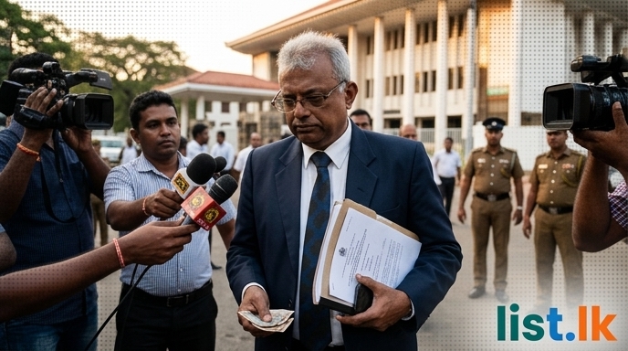 Public Security Secretary Fined Rs. 2,500 for 2023 Marine Drive Accident