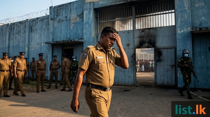 Negombo Prison Officer Receives Death Threats Following Riot Intervention