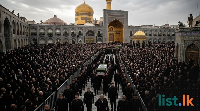 Iran's Former Supreme Leader Khamenei Buried Amidst Renewed Tensions