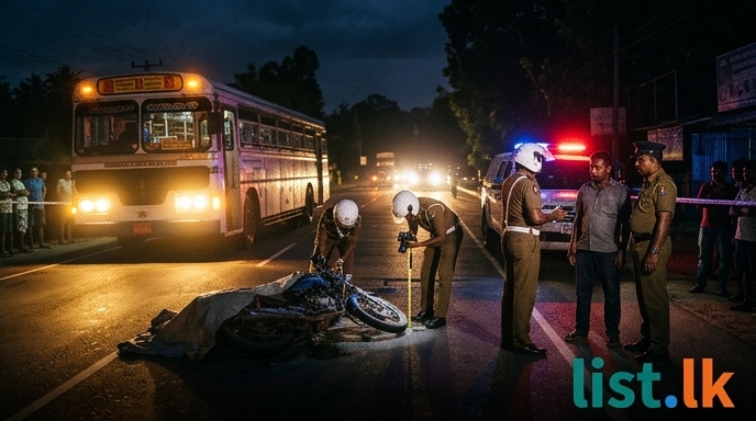 Two Youths Killed in Colombo-Kandy Road Accident