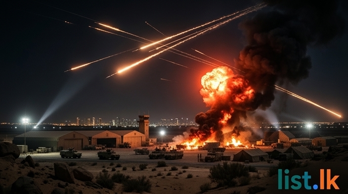 Iran Launches Drone and Missile Strikes on US Bases in Middle East