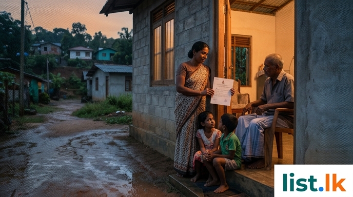 Sri Lanka Extends Rental Aid for Cyclone 'Gitika' Victims