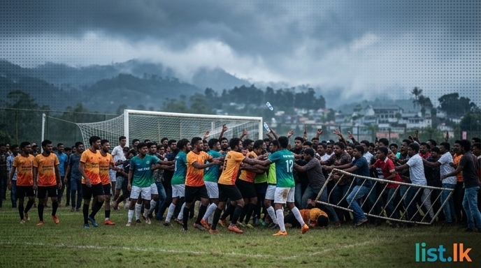 Football Match in Hatton Erupts in Brawl Involving Players and Spectators