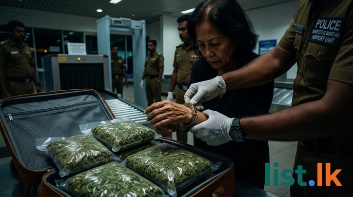 Filipino Woman Apprehended at BIA with Over 6kg of 'Kush'