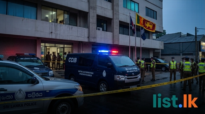 International Online Fraud Ring Dismantled in Sri Lanka; Foreign Nationals Arrested