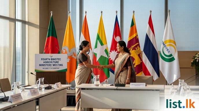 Sri Lanka to Host Fourth BIMSTEC Agriculture Ministers’ Meeting in 2027