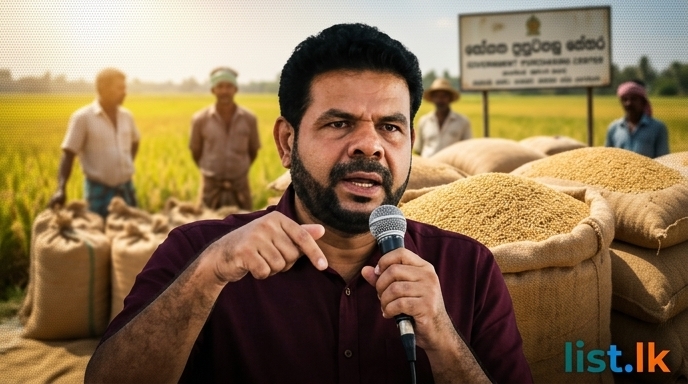 Deputy Minister Namal Rajapaksa: Farmers Holding Paddy Also at Fault; Prices Driven by Market Demand