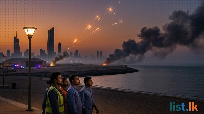 US and Iran Exchange Strikes; Kuwait Reports Drone and Missile Interceptions