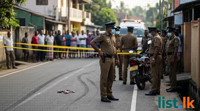 Police Shoot Suspect in Piliyandala During Raid Following House Attack