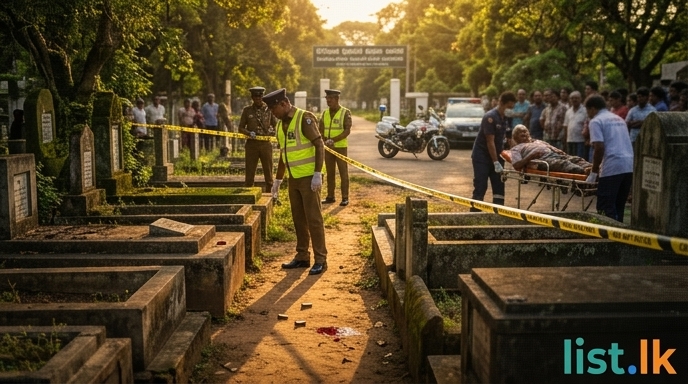 Father of Notorious Criminal Shot in Dehiwala Cemetery Attack