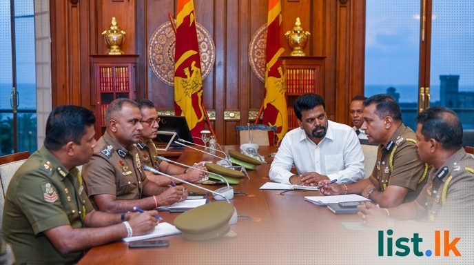 President Dissanayake Holds Talks on Prison System Challenges and Officer Welfare