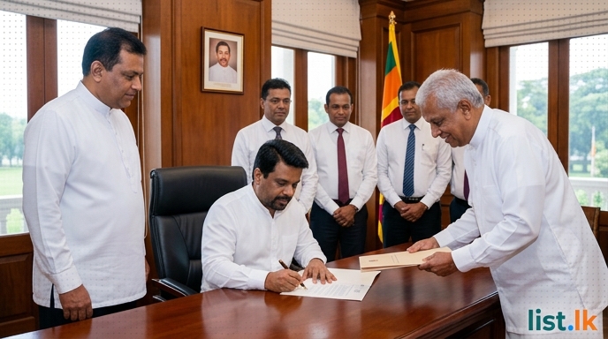 President Dissanayake Appoints New Chairperson and Members to Finance Commission