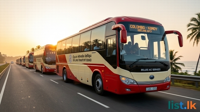 SLTB Fleet to Expand with 600 New Deluxe Air-Conditioned Buses