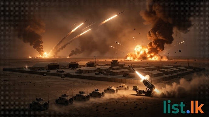 Iran Strikes US Bases in Kuwait, Bahrain in Retaliatory Attacks