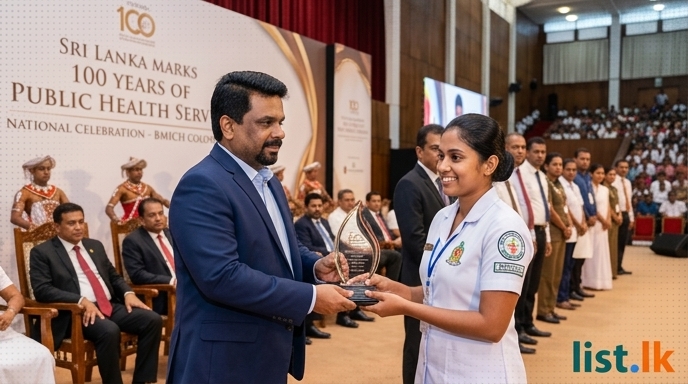Sri Lanka Marks 100 Years of Public Health Service with National Celebration