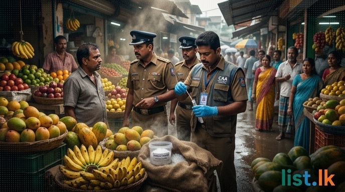 Sri Lanka Cracks Down on Toxic Chemical Fruit Ripening