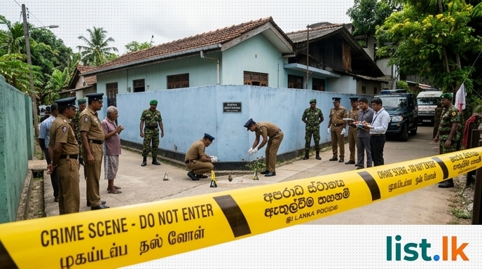 Four Arrested Over Live Grenade Found Near Borella Residence