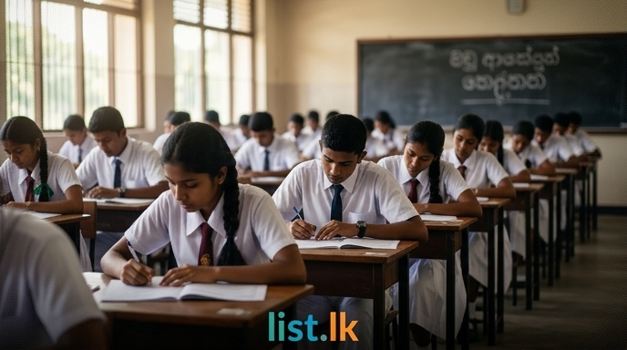 Sri Lanka Announces 2027 Examination Dates for Key School Assessments