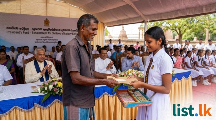 President's Fund Launches Scholarships for Lottery Sellers' Children