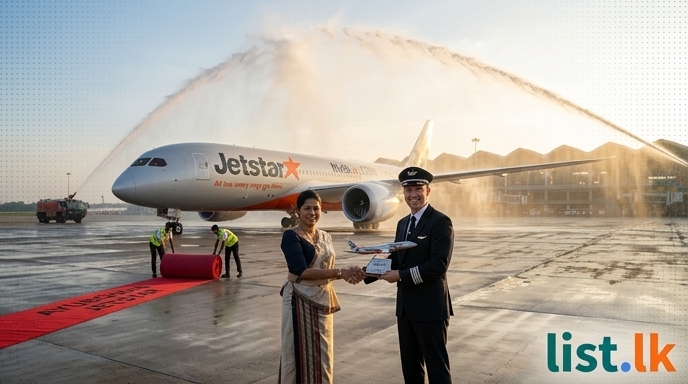 Jetstar Launches Direct Melbourne-Colombo Flights