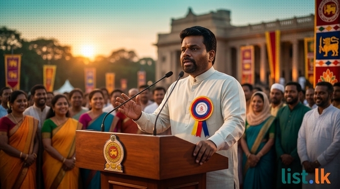 President Dissanayake Vows Unwavering National Unity, No Return to Conflict