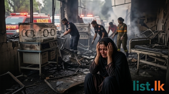 Deadly Fire Engulfs Islamabad Hospital Newborn Ward, At Least 14 Infants Perish