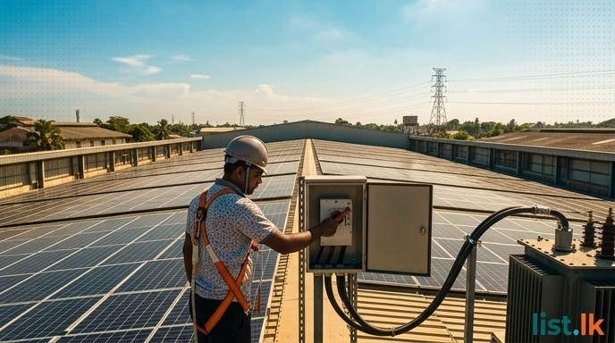 Sri Lanka Requests Owners of Large Rooftop Solar Systems to Disconnect for Grid Stability