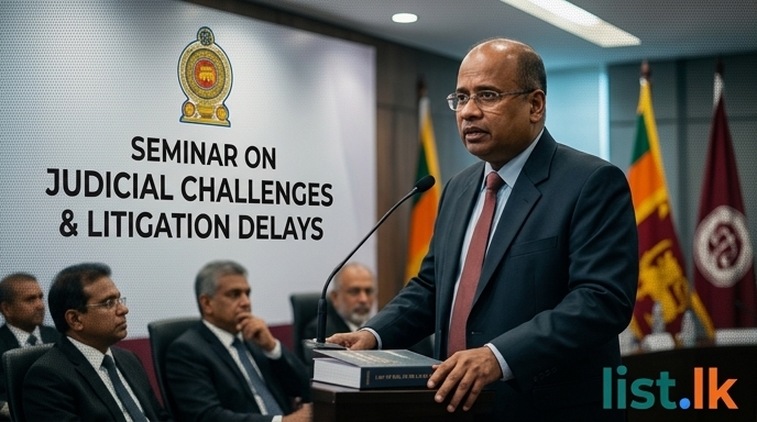 Justice Kodagoda Highlights Judicial Challenges, Cites Over-Reliance on Litigation as Key Cause of Delays