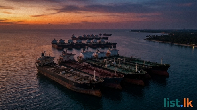US Sanctions & Hormuz Blockade Drive Iranian Tankers to Sri Lankan Coast