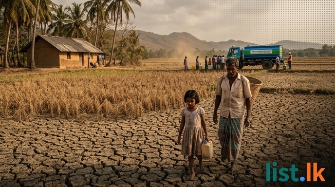 El Niño Worsens Drought, Threatening Crops and Child Health in Sri Lanka