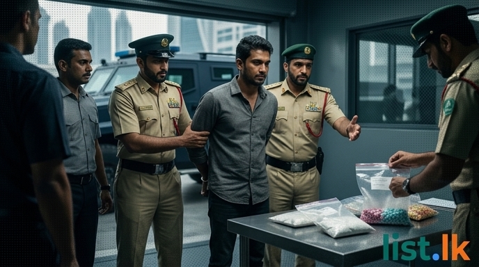 Sri Lankan Underworld Figure 'Welle Saranga' Arrested in Dubai, Drugs Seized
