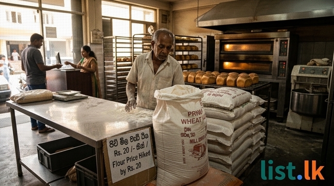 Wheat Flour Price Hiked, Sri Lankan Bakeries Brace for Cost Increases