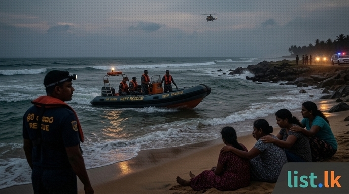 Bodies of Woman & Two Girls Recovered; One Boy Still Missing After Pamunugama Drowning