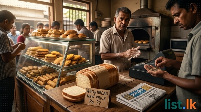 Bread Price Hiked by Rs. 10, Short Eats Up Rs. 5 Across Sri Lanka