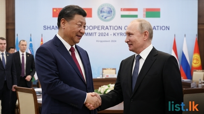 Xi and Putin Meet at SCO Summit, Emphasize Strengthened Bilateral Ties