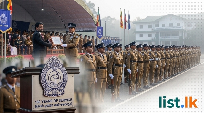 Sri Lanka Police Marks 160 Years of Service with Island-Wide Celebrations