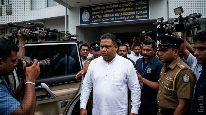 Former Minister Arundika Fernando Questioned by CCIB Over Drug Trafficker Links