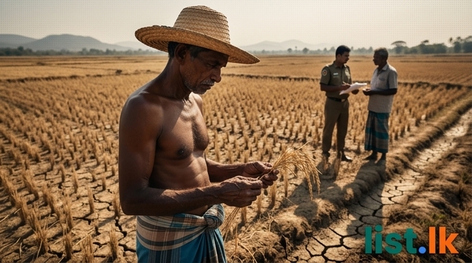 Government Allocates Rs. 3 Billion for Farmers Hit by El Niño Drought