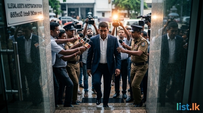 Former Minister Johnston Fernando Arrested by Bribery Commission Over Chair Procurement Probe