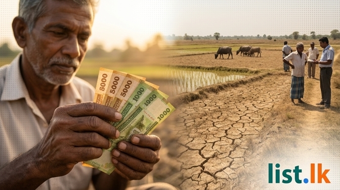 Sri Lanka Commences Compensation for Drought-Hit Crops