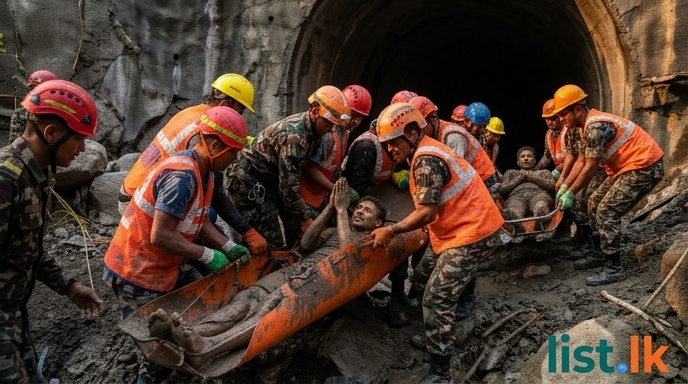 Miracle Rescue: Two Survivors Pulled Alive From Nepal Hydropower Tunnel After Nine Days
