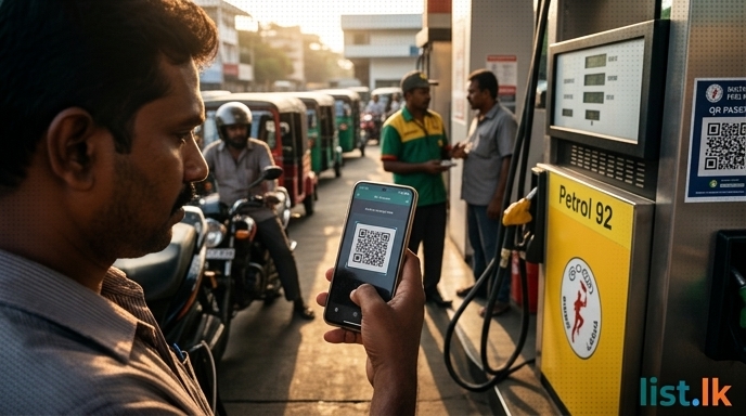 Sri Lanka to Continue Fuel QR System Amidst Middle East Conflict and Consumption Concerns