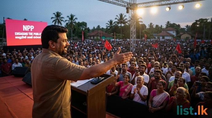 President Dissanayake Launches Nationwide Rallies to Strengthen NPP and Engage Public