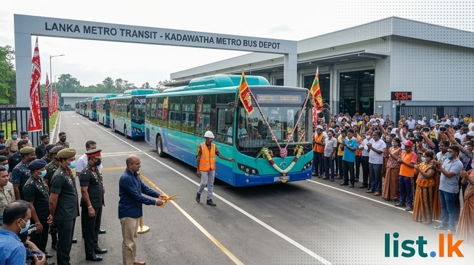Kadawatha Metro Bus Depot Commences Operations, Second Facility Launched